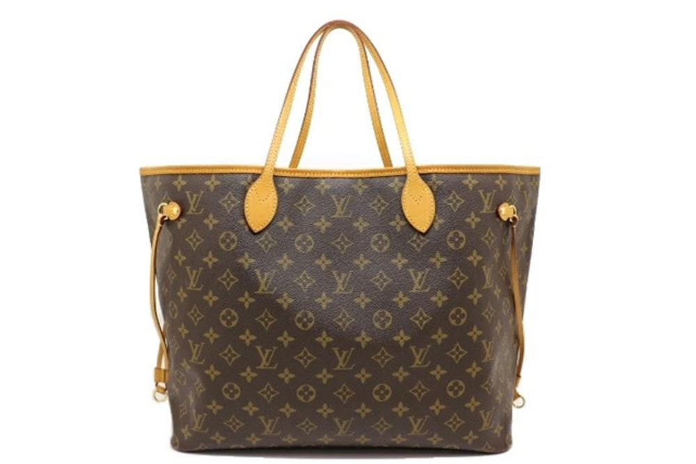 Louis Vuitton Neverfull Bag Tote Monogram Brown